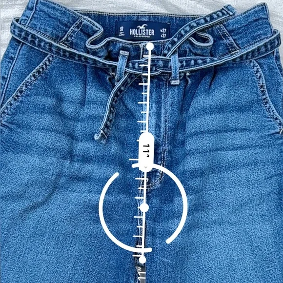 Hollister Ultra High Rise Mom Jeans Size 27 - Picture 5 of 8